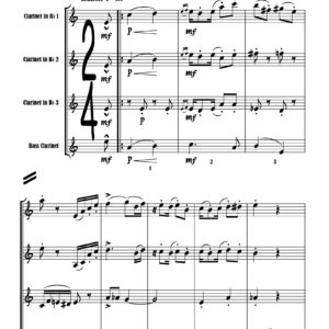 Los Tres Golpes (Clarinetes)